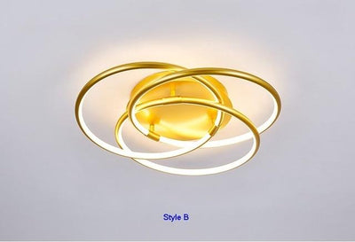 Intercircular Rings Ceiling light fixtures