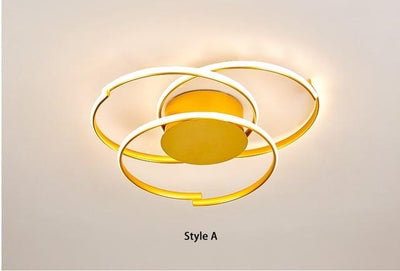 Intercircular Rings Ceiling light fixtures