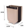 5L 9L Wall Mounted Folding Waste Bin