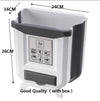 5L 9L Wall Mounted Folding Waste Bin