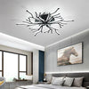 Modern Black Tree Acrylic Chandelier for living room