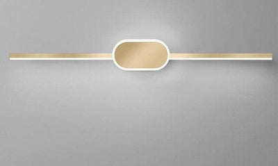 Modern Gold finished front Mirror lights LED