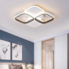 White/Black Lustre Modern LED Ceiling Chandeliers Lighting for home