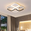 White/Black Lustre Modern LED Ceiling Chandeliers Lighting for home