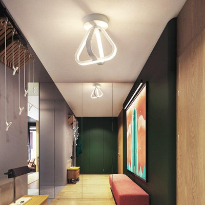 Study roomentrance hallway personality aisle minimalist Modern chandelier