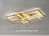 Gold Modern LED Ceiling Lighting fixtures