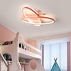 Pink Blue Cartoon cute ceiling lamp baby room