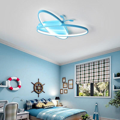 Pink Blue Cartoon cute ceiling lamp baby room