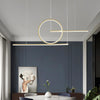 Ring Suspended Living Room Lamp Fixtures