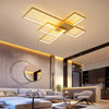 Gold Black LED Ceiling Lights for living room bedroom