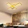 Gold Black LED Ceiling Lights for living room bedroom