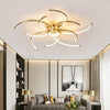 Chrome/Gold Plated Modern Interstellar LED Chandelier for living room