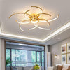 Chrome/Gold Plated Modern Interstellar LED Chandelier for living room