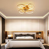 Gold Black LED Interstellar Ceiling Lights