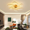 Gold Black LED Interstellar Ceiling Lights