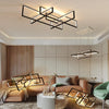 Modern  Living study room home deco Aluminum led lustre ceiling lamp