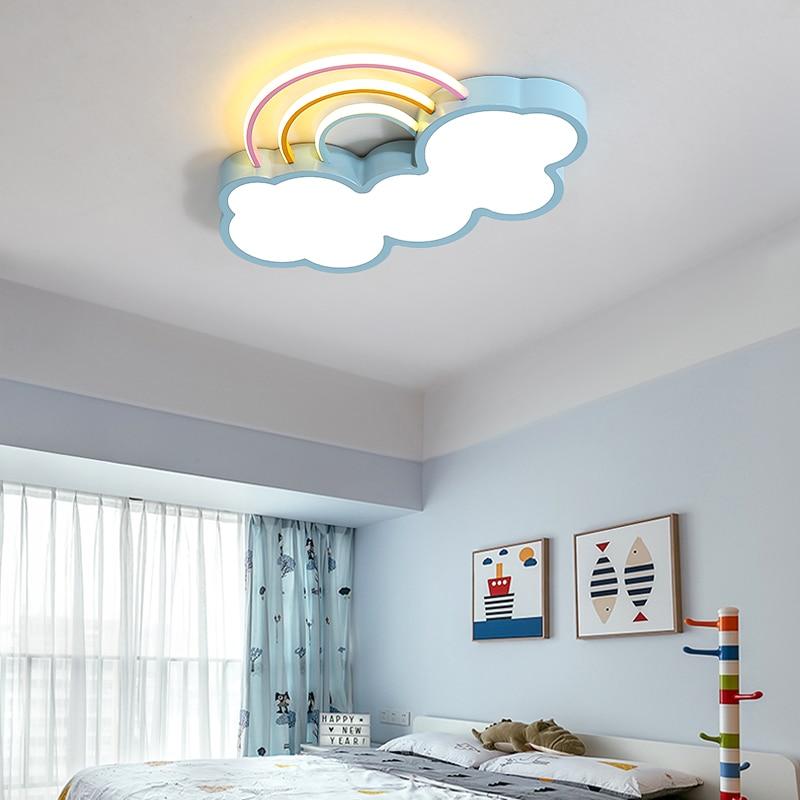 Cartoon Cloud Baby boys girls children ceiling lamp for bedroom