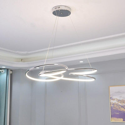 Chrome Gold circular finished Pendant Light