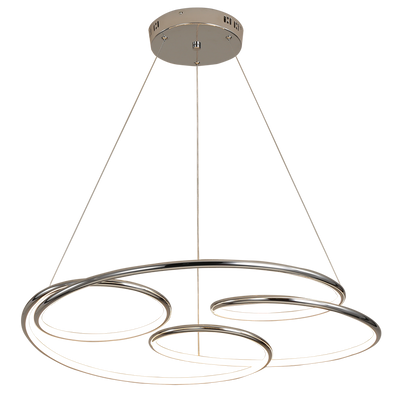 Chrome Gold circular finished Pendant Light