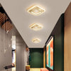 Cloakroom Gold finished Modern LED Ceiling Lights