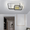 Square-crossed ceiling light fixtures