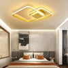 Square-crossed ceiling light fixtures