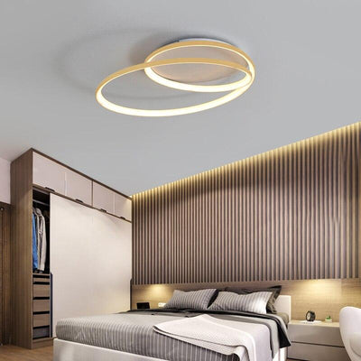 Matte gold grey Ceiling lamp for home