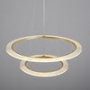 Homed decor Gold circular Pendant lights fixtures