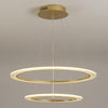 Homed decor Gold circular Pendant lights fixtures