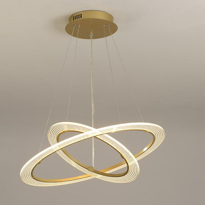 Homed decor Gold circular Pendant lights fixtures