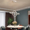 Modern Aluminum Lustre Hanging cord Pendant Lamp for Kitchen Office Living room