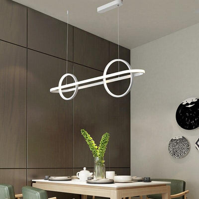 Gold LED Lustre Pendant Chandelier Lighting for Office Dining Living room Kitchen