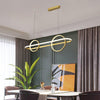 Gold LED Lustre Pendant Chandelier Lighting for Office Dining Living room Kitchen