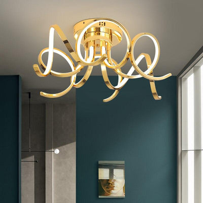 Chrome/Gold Plated  90-260V Modern Home LED Chandelier Lighting Fixtures