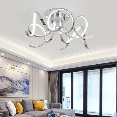 Chrome/Gold Plated  90-260V Modern Home LED Chandelier Lighting Fixtures