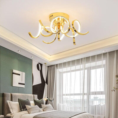 Chrome/Gold Plated  90-260V Modern Home LED Chandelier Lighting Fixtures