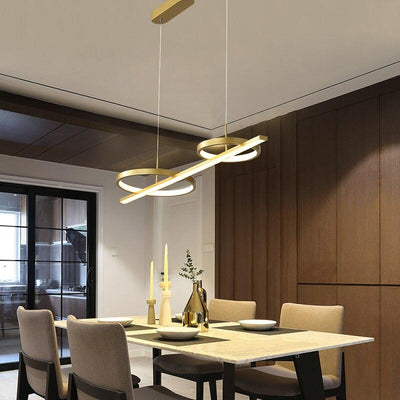 Gold LED Pendant Lamp for home