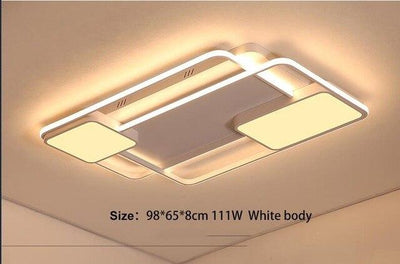 Rectangle Ceiling Chandelier AC90-265V