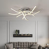 Chrome Gold Lustre led Modern Chandelier for home