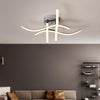 Chrome Gold Lustre led Modern Chandelier for home