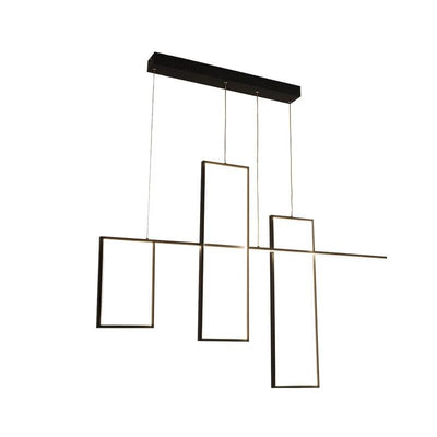 Rectangular Hanging Lamp Fixtures