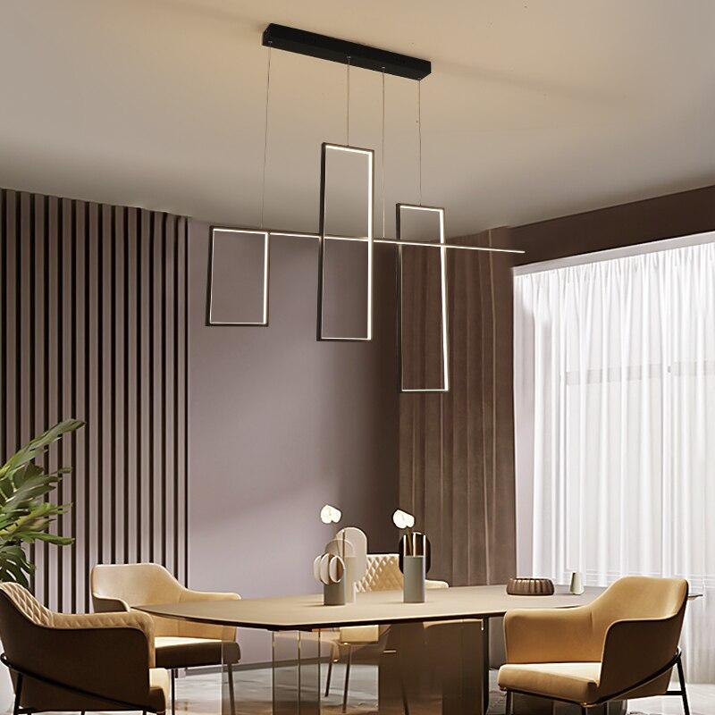 Rectangular Hanging Lamp Fixtures