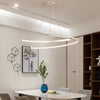 Matte Black/White 90-260V hanging Lustre Light Fixtures