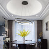 Matte Black/White 90-260V hanging Lustre Light Fixtures