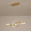 Gold/Black finished Modern LED Lustre Hanging cord Pendant Lamp