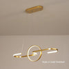 Gold/Black finished Modern LED Lustre Hanging cord Pendant Lamp