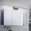 Matte Black/White Finished LED Mirror Lamp AC90-260V