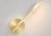 Gold finished Modern Wall Lamp