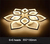 White LED Lotus Chandelier Lamp Fixtures