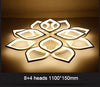 White LED Lotus Chandelier Lamp Fixtures